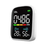 Portable Carbon Dioxide Meter Best Air Quality Monitor dectect Carbon Dioxide, Temperature, Humidity for Home, Office or School