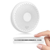 2 in 1 Smoke and Carbon Monoxide Detector for Home Kitchen Ultra-Thin Smoke & CO Alarm with Large Test/Silence Button
