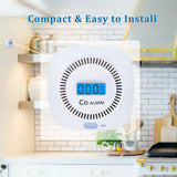 Portable Carbon Monoxide Detectors Battery Powered for House Kitchen CO Alarm Tester