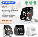 Best PM2.5 Air Quality Monitor with Temperature & Humidity Sensors for Home & Office indoor PM2 5 sensor with LED Display