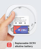 Smoke Detector with Fire Alarm Wireless Smoke Alarm with Real-Time App Notifications