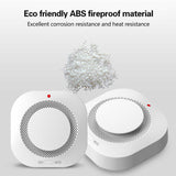 Smoke Detector with Fire Alarm Wireless Smoke Alarm with Real-Time App Notifications