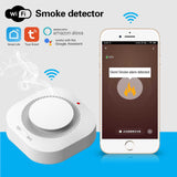 Smoke Detector with Fire Alarm Wireless Smoke Alarm with Real-Time App Notifications