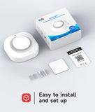 Smoke Detector with Fire Alarm Wireless Smoke Alarm with Real-Time App Notifications