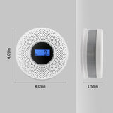 Best Smoke and Carbon Monoxide Detector Combo for Home, Travel Wireless smoke alarms with Digital Display