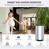 Best Radon Gas Detector for Home Basement Continuous Radon Monitor Battery Operated