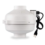 4 Inch Radon Mitigation System 260 CFM Radon Exhaust Fan IP67 Waterproof