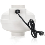 4 Inch Radon Mitigation System 260 CFM Radon Exhaust Fan IP67 Waterproof