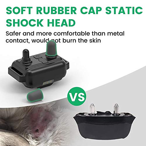 Dog Training Electric Collar Waterproof Dog Shock Collar with Remote Control Range for 2 Dogs Small Medium Large Dogs