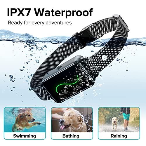 Dog Training Collar Rechargeable Shock Collar for Dogs with Vibration Beep for Small, Medium, Large Dogs