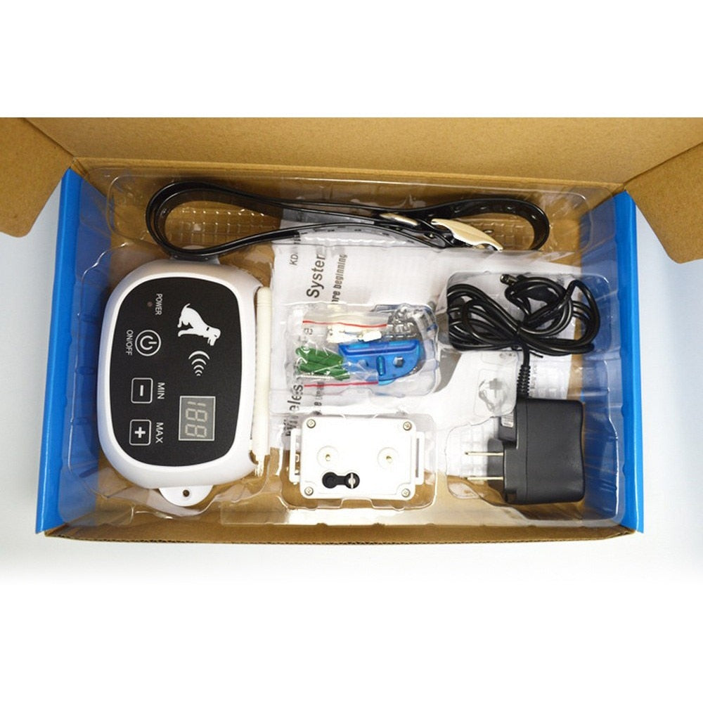 Wireless Dog Fence Waterproof Electric Dog Training Collar Electronic Safety Pet Fence for Small Meduim and Larger Dogs