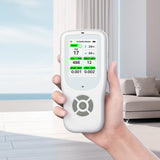 10-in-1 Air Quality Detector Indoor Real-Time Air Meter Test AQI, PM1.0, PM2.5, PM10, CO2, TVOC, HCHO, Particles, Temperature and Humidity with Alert