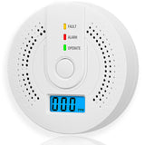 Best Carbon Monoxide Detector for Home Kitchen Battery Operated CO Alarm Meter with LED Digital Display