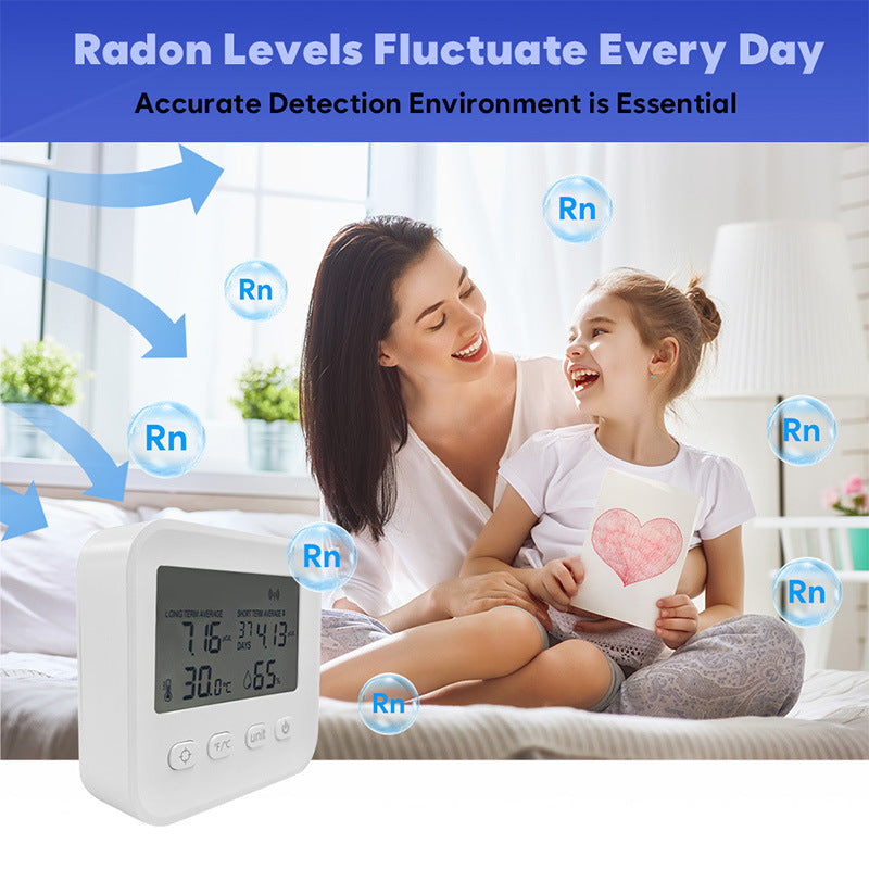 Long Term and Short Term Radon Testing Equipment for Home