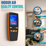 Ozone Detector Portable O3 Quality Meter Outdoor Indoor with LCD Screen and Alarm