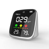 Smart PM2.5 Air Quality Monitor with Temperature & Humidity Sensors LED Display for Home & Office