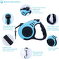 Retractable Dog Leash Automatic Telescopic Tractor Dog Tape 10/16 FT Durable and Convenient, with Non-Slip Handle