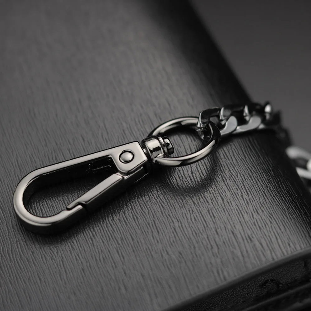 42CM Long Metal Keychain Wallet Belt Chain