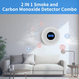 Best Smoke and Carbon Monoxide Detector Combo for Home, Travel Wireless smoke alarms with Digital Display