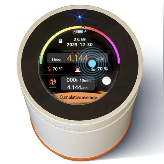Best Radon Detector for Home Basement Radon Gas Monitor with Humidity & Temperature Sensor 1000