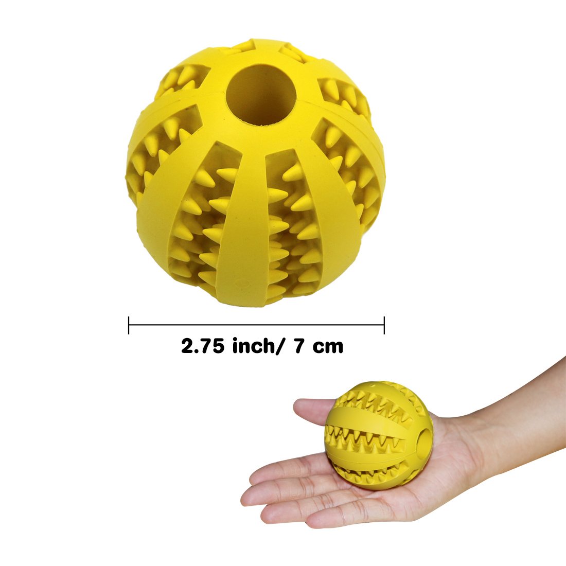 Dog Tooth Cleaning Chew Toy Dog Ball