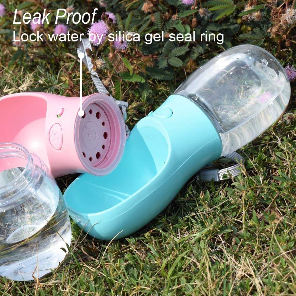 Dog Water Bottles For Walking, Portable Puppy Water Dispenser Leak Proof - vacatime