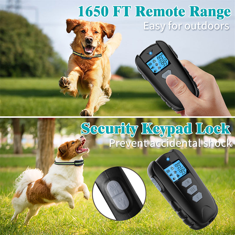 1000ft Electric Dog Training Collar Pet Remote Control for Dogs