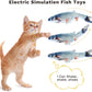Moving Cat Kicker Fish Toy/Details 3