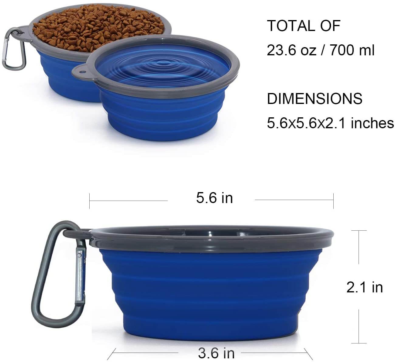 Pet Bowls/Dimensions